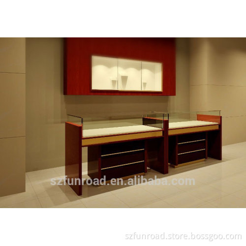 2017 New Jewelry Necklace and Ring Display Showcase